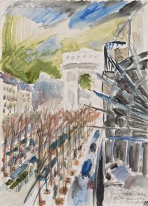 Avenue De La Grandearmee by Walter Gramatte