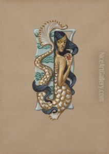 Mermaid
And
Brooch by Franz Grassel