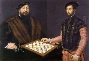 John Frederick the Magnanimous playing chess, 1552