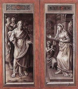 Triptych of the Micault Family (closed) by Jan Cornelisz Vermeyen