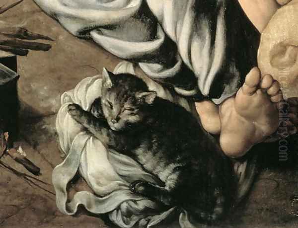 The Holy Family around a Fire, c.1532-33 - view 1
