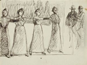 La Danse by Rene Georges Hermann-Paul