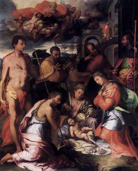 Adoration of the Child 1534 - view 1