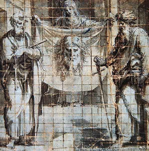 St. Veronica with SS. Peter and Paul - view 1