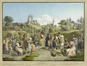 Costumes Suisses by Franz Niklaus Konig