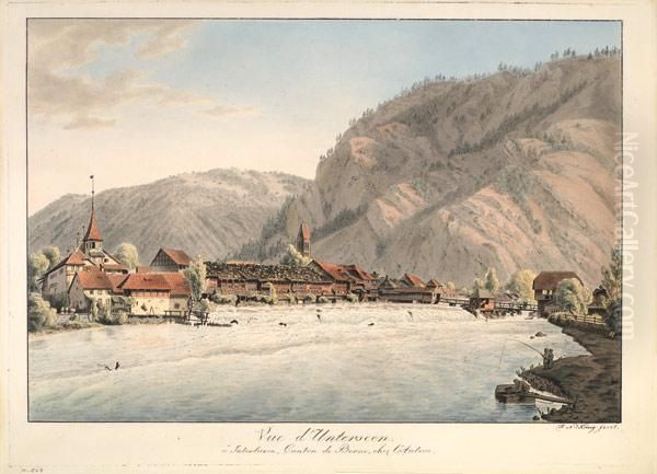Vue D'unterseen - view 1