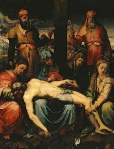 Lamentation by Perino Del Vaga (Pietro Bonaccors