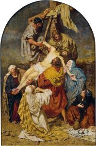 Kreuzabnahme by Johann Viktor Kramer