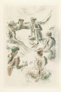 A L'ombre Des Jeunes Filles En Fleurs By Marcel Proust by Jean Emile Laboureur