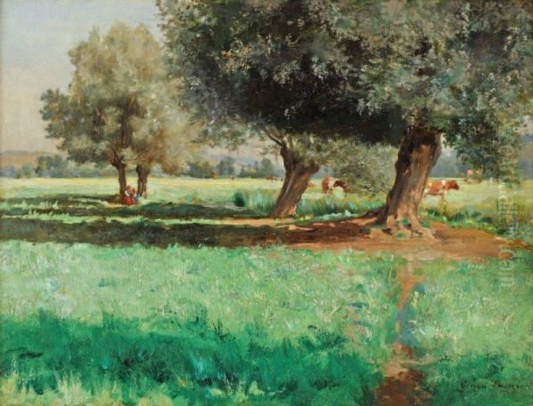 Le Paturage by Georges Laugee