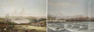 Pair Of Early Views Of Sydney I. Sydney by Lauvergne, Barthelemy