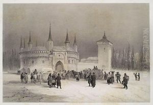 Brama Florianska by Lauvergne, Barthelemy