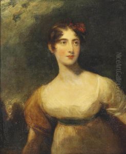 Portrait Of Lady Emily Harriet Wellesley-pole by Sir Thomas Lawrence