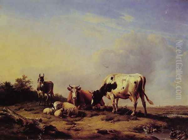 A gathering in the pasture - view 1