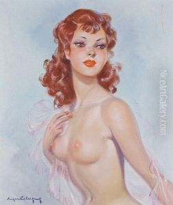 Female Nude by Eugene Lelievre