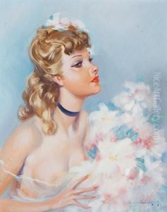 Young Girl by Eugene Lelievre