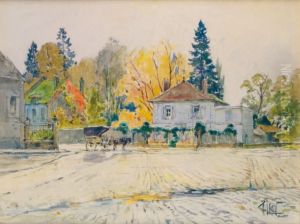 Carriole A Moret-sur-loing