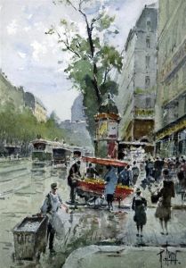 Paris Street Scene