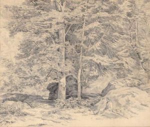 Le Repos Du Jeune Dessinateur by Theodore Levigne
