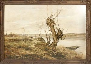 La Seine Au Barraged'evry by Maurice Levis