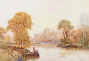 Barges On The Thames