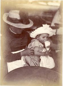 Gabrielle Et Sa Bonne by Gabriel Loppe