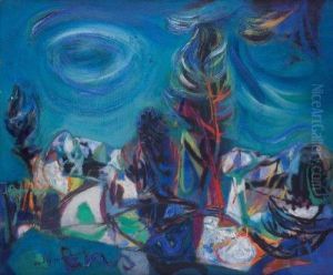 Paysage Au Mistral