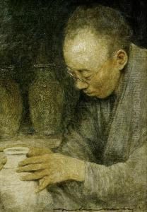 The Potter by Mortimer Luddington Mempes
