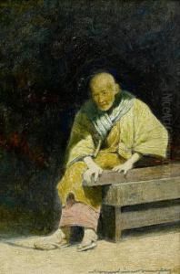Japanese Elder by Mortimer Luddington Mempes