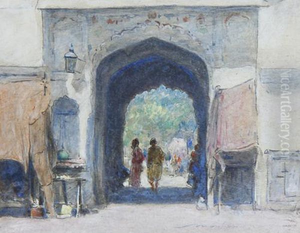 An Indian Gateway - view 1