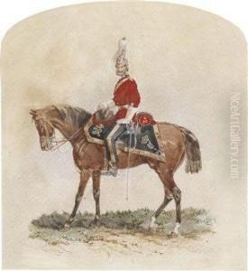 Reiter Derbritischen Horseguards by Orlando Norie