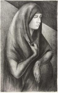 Soldier's Wife by Jose Clemente Orozco
