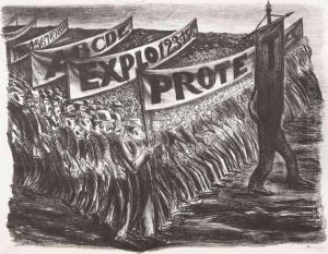 Manifestacion by Jose Clemente Orozco