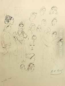 Etude De Femmes Orientales