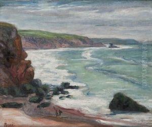 Marine, Le Pouldu by Jean Misceslas Peske