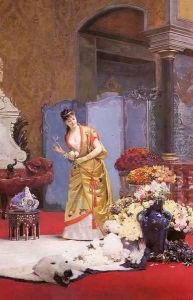 Autumn Flowers by Jehan Georges Vibert