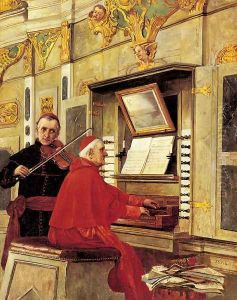 The Duet by Jehan Georges Vibert