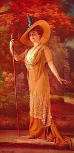 Portrait De Jeune Femme, Circa 1910-1914