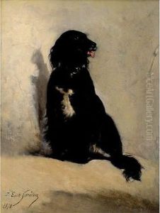 Le Chien by Jules Emile Saintin