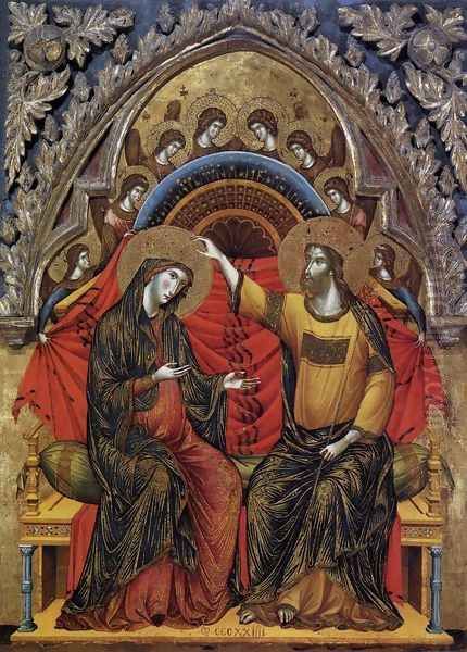 Coronation of the Virgin 1324 by Paolo Veneziano