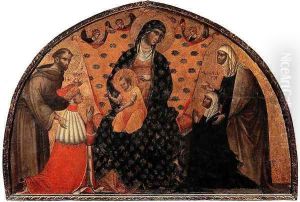 Doge Francesco Dandolo and his Wife Presented to the Madonna 1339