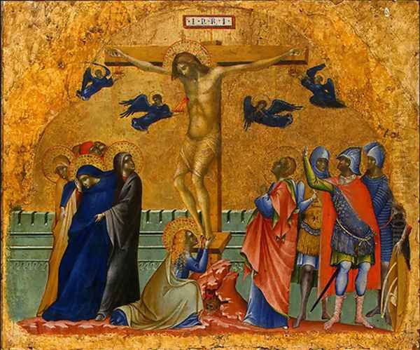 The Crucifixion c. 1340 by Paolo Veneziano