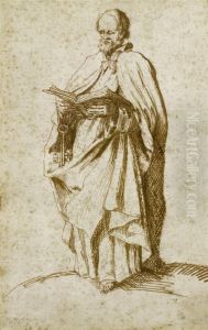 Saint Peter by Israel Silvestre