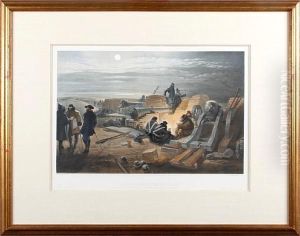 'seat Of Warin The Far East' Entitled A Hot Day In The Batteries