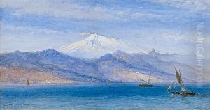 Mount Etna, The Straits Of Messina