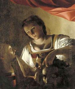 Judith with the head of Holofernes