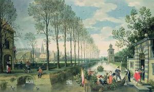 The Four Seasons Spring by Sebastien Vrancx
