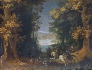Deer Hunt by Sebastien Vrancx