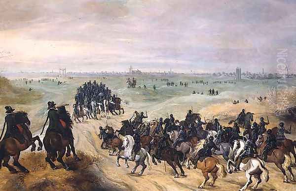 The Confrontation, 1600 - view 1