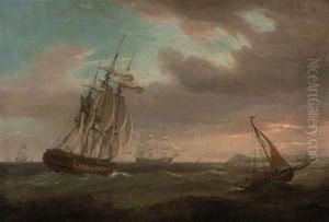 The British Fleet In The Channel